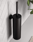 Toiletborstelset - Mat Zwart