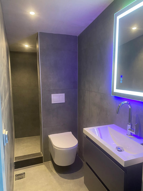 spiegel met rgb licht