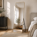 Stockholm Passpiegel Goud 160x50 CM - Rechthoekig