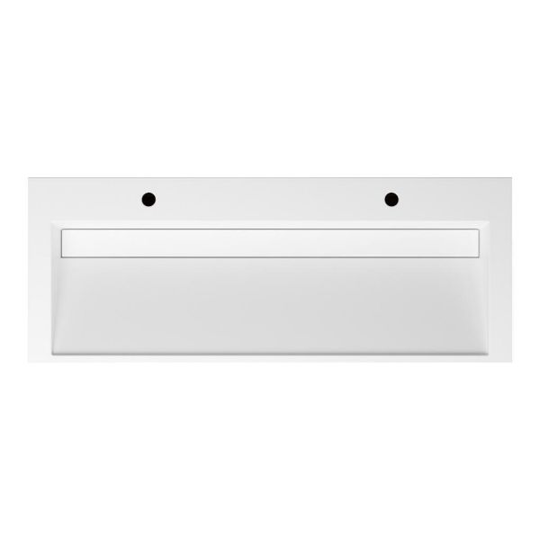 Badmeubelset Base Taupe met Deluxe Wastafel 120 cm met 2 kraangaten