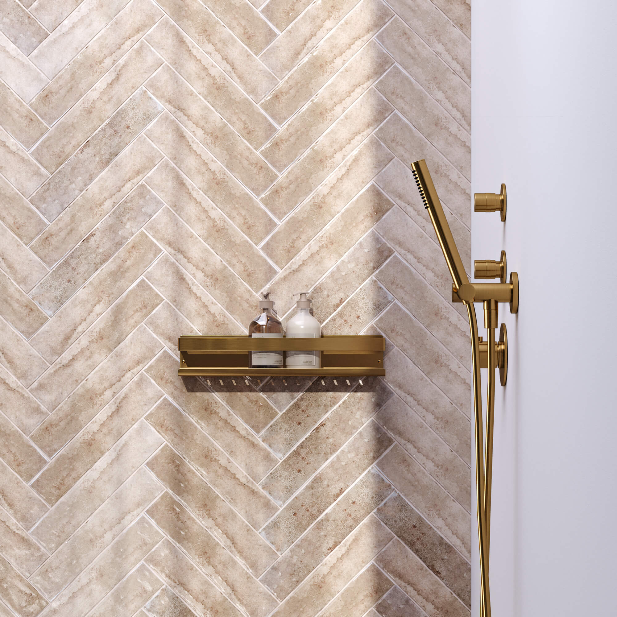 Doucherek Goud Badkamer