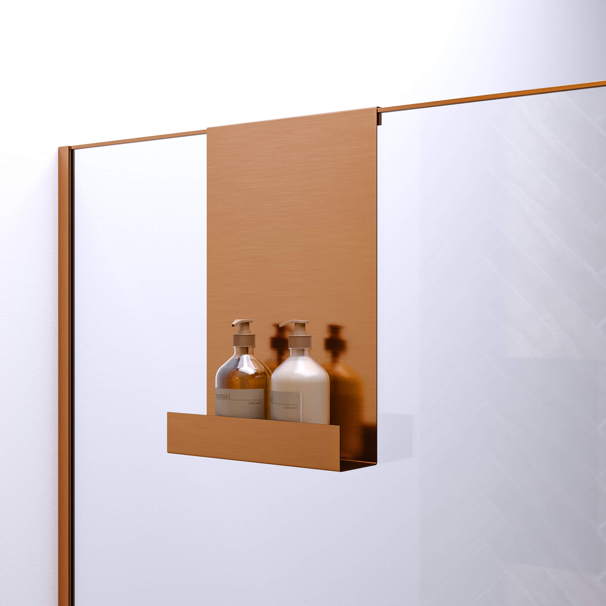 Hanging Shower Rack - Copper 
