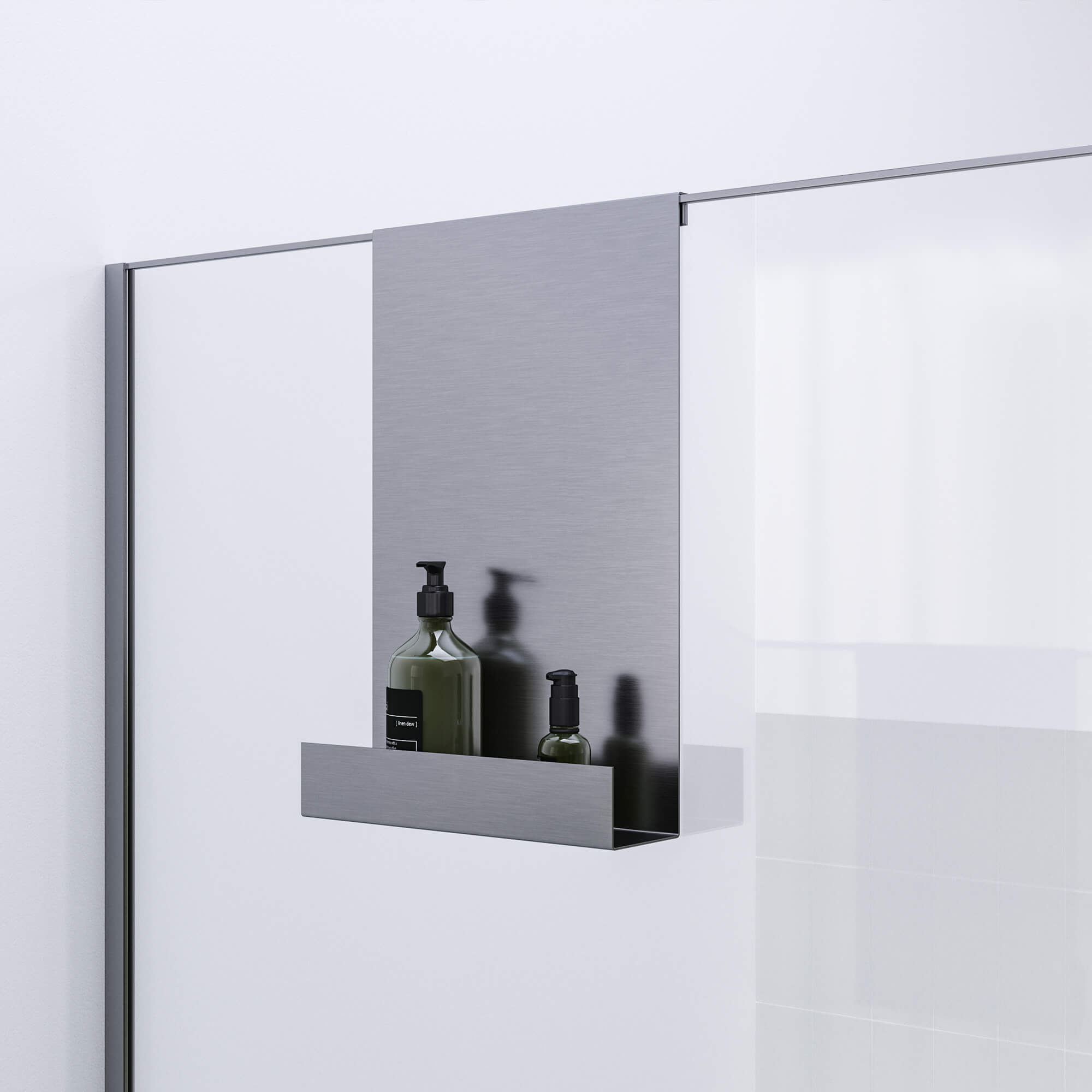 Hängender Duschablage - Edelstahl 