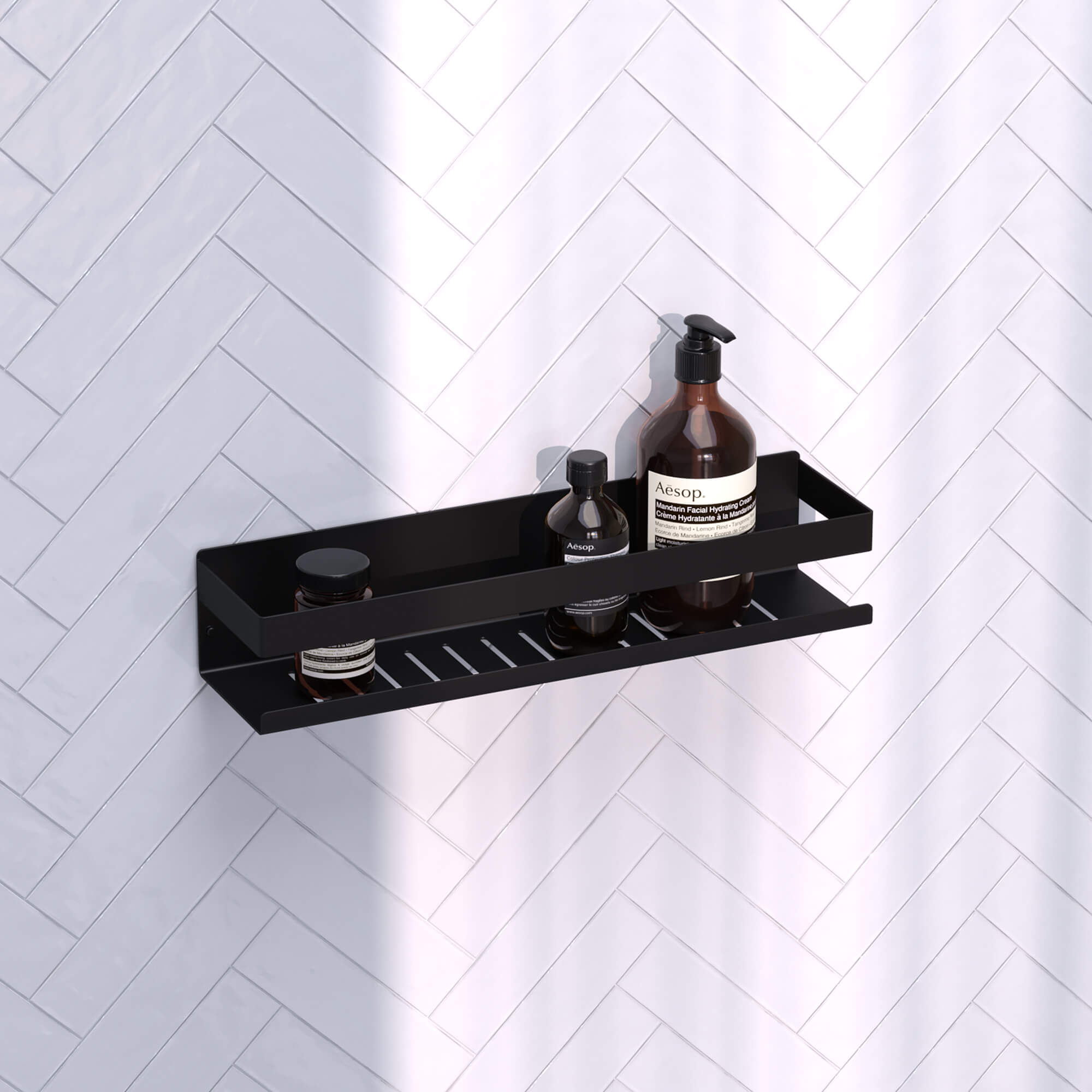 Doucherek Mat Zwart badkamer